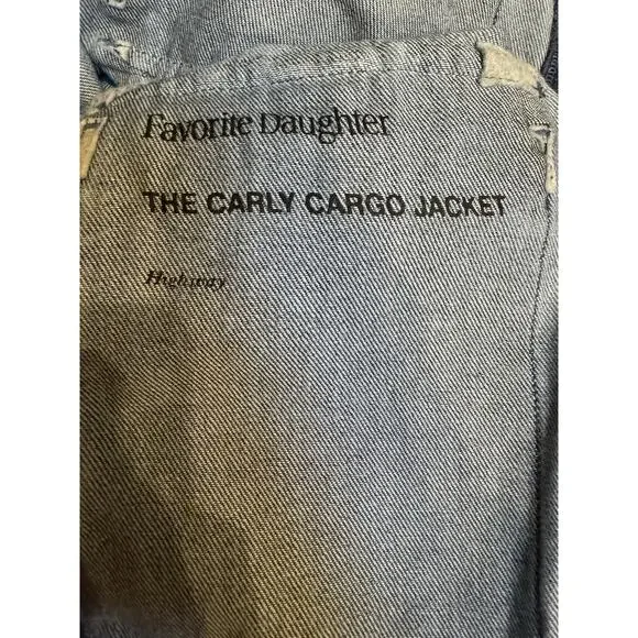 Favorite Daughter The Carly Cargo Jacket Size Small (new without tags) - Picture 12 of 15